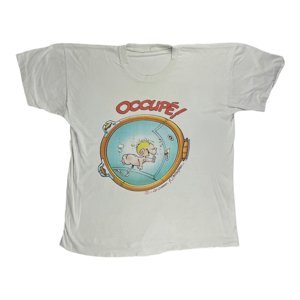 Vintage Classic Franco-Belgian Comics T-shirt - Restorecph