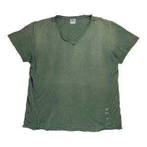 Rare Vintage Army V-neck T-shirt - Restorecph