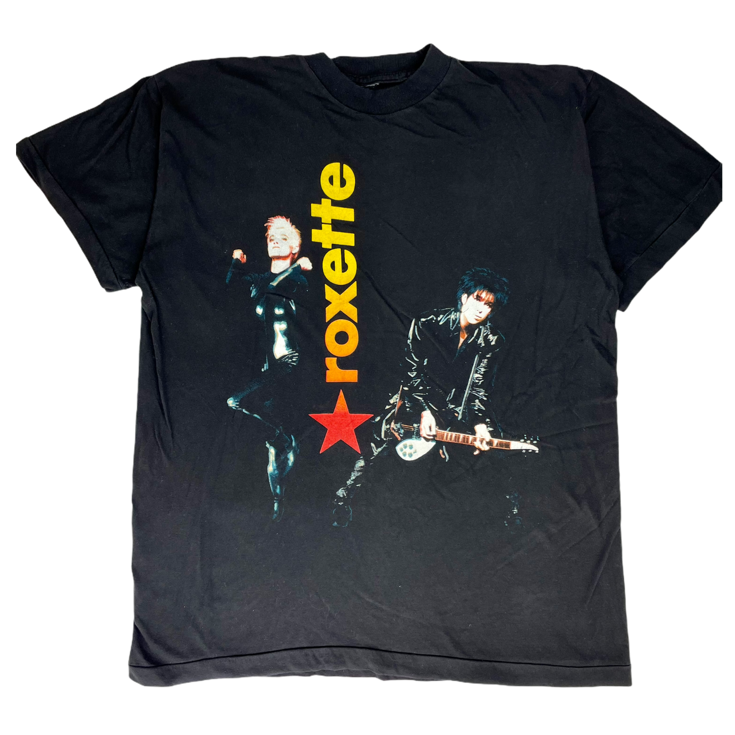 Vintage Roxette Tour T-shirt, - Restorecph