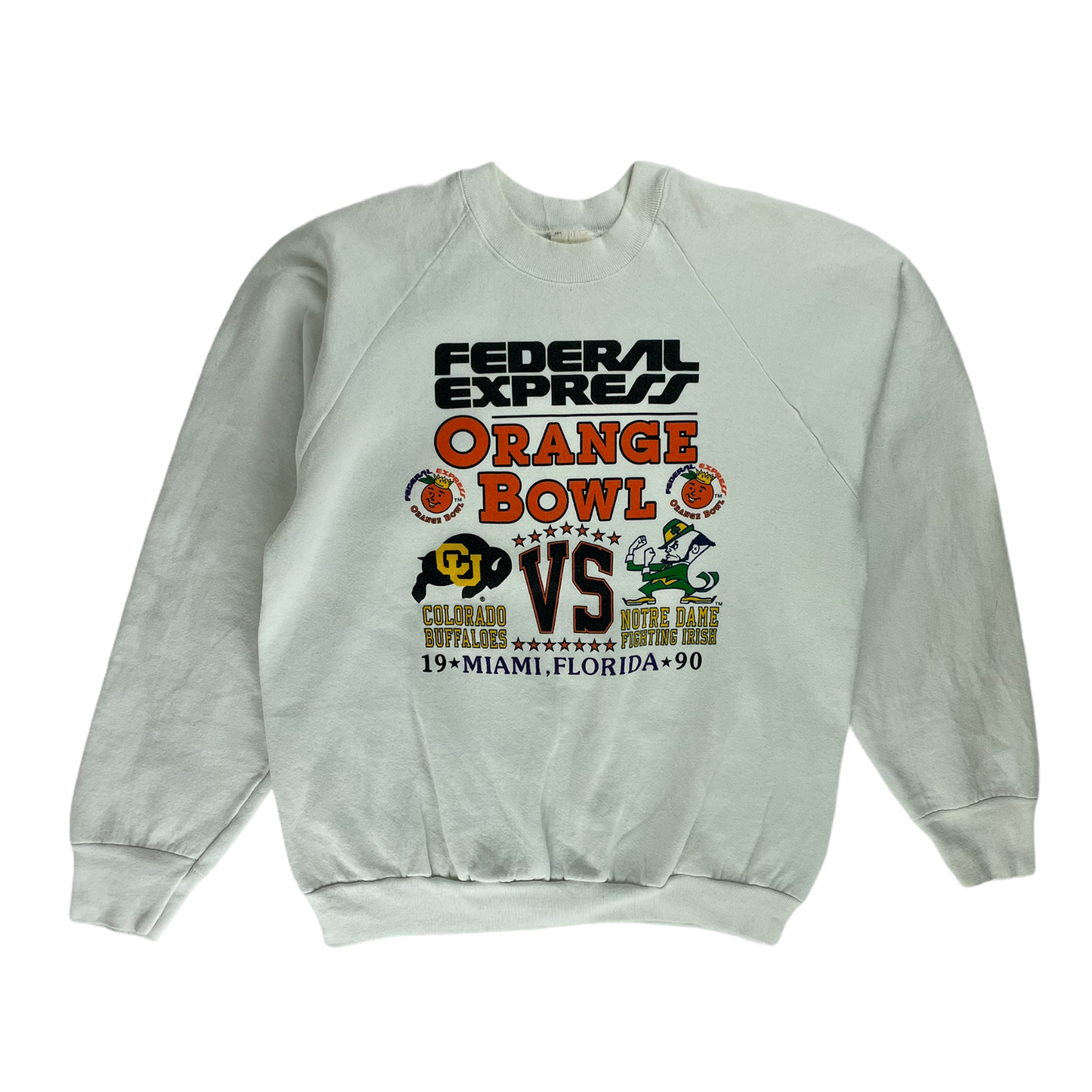 Vintage Orange Bowl Sweatshirt - Restorecph