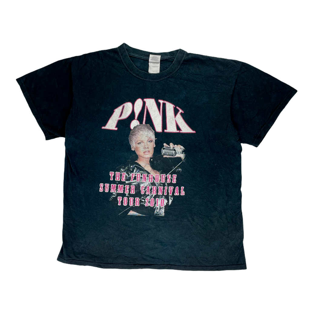 Vintage Pink Funhouse Tour T-Shirt - Restorecph