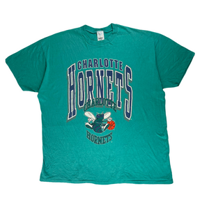 Single Stitch Vintage Charlotte Hornets T-Shirt - Restorecph