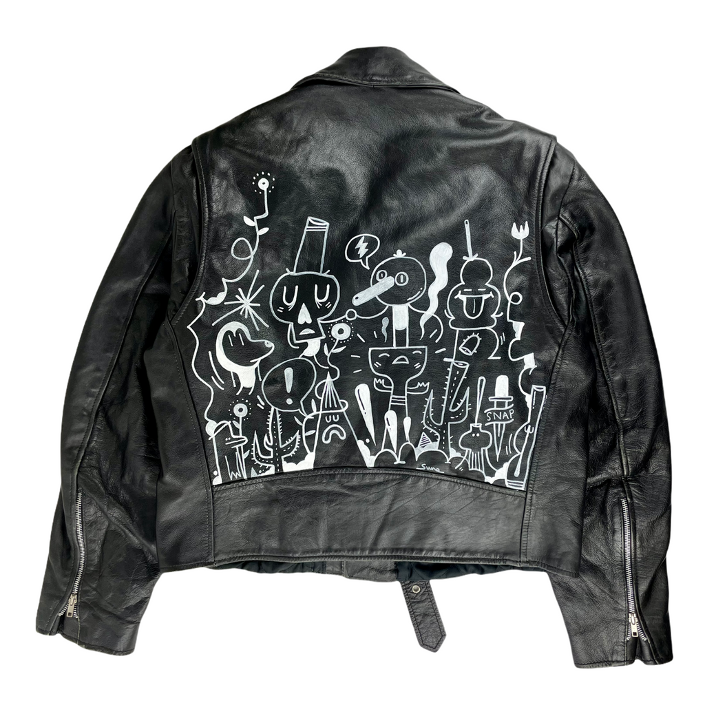 Restore Cph X Sune Ehlers Vintage Perfecto Motorcycle Jacket - Restorecph