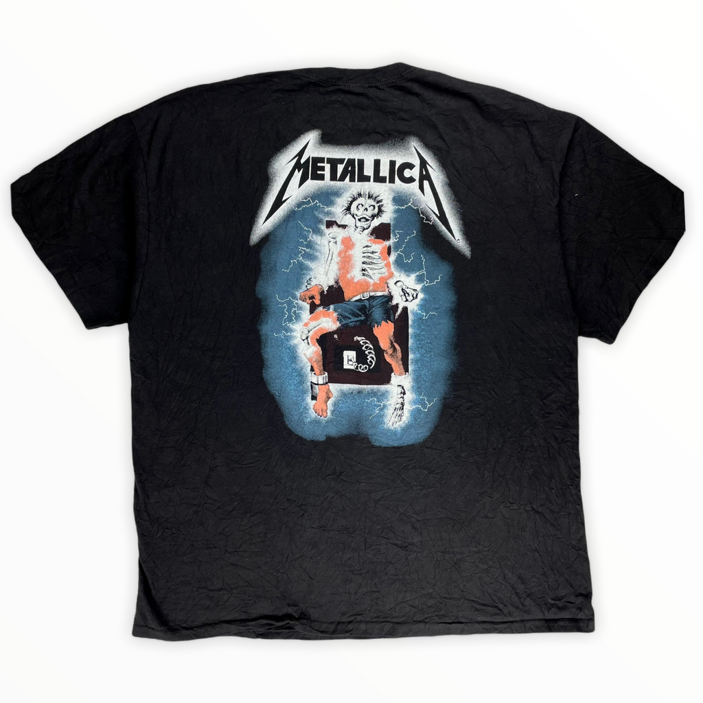 Vintage Metallica Ride The Lightning T-shirt - Restorecph