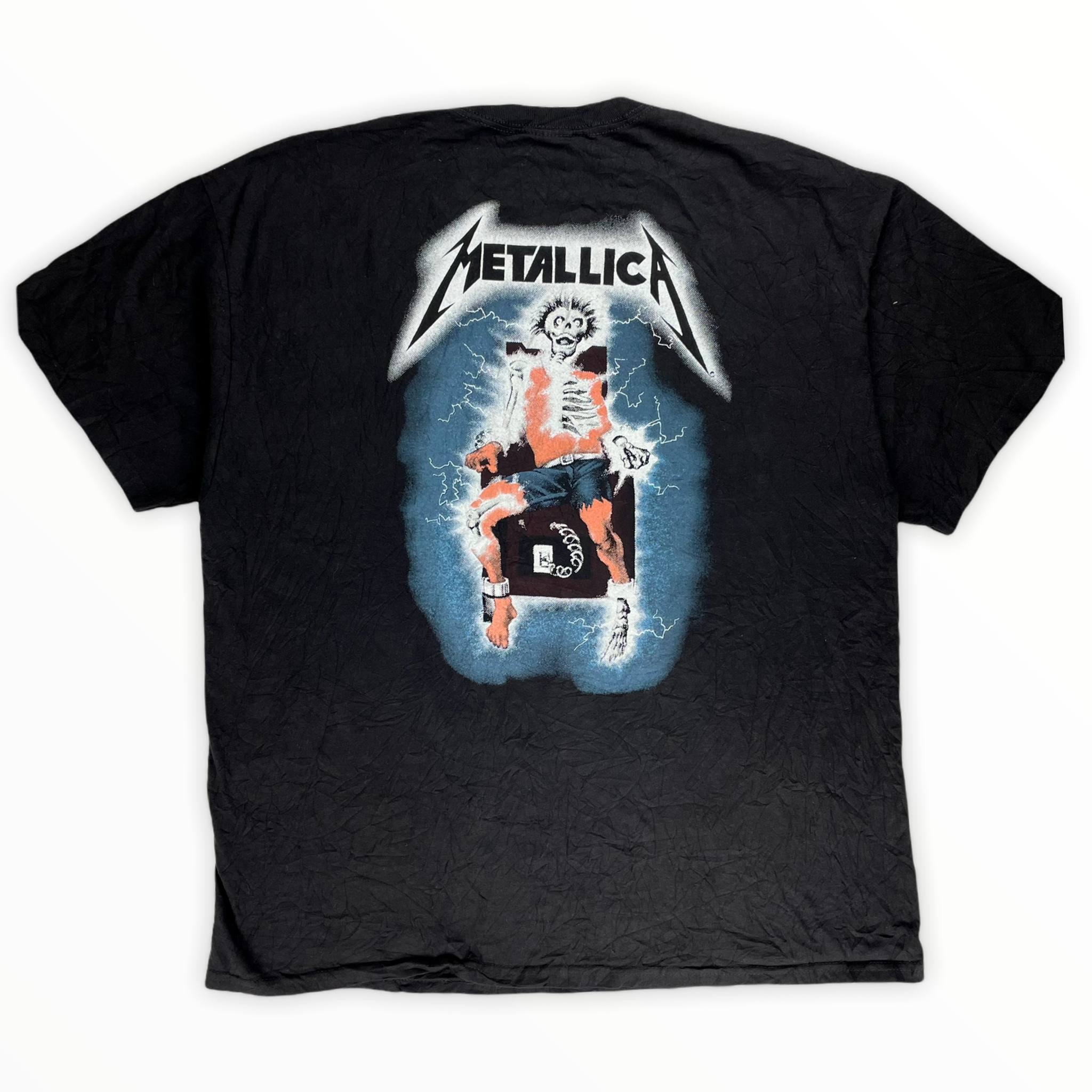Vintage Metallica Ride The Lightning T-shirt - Restorecph