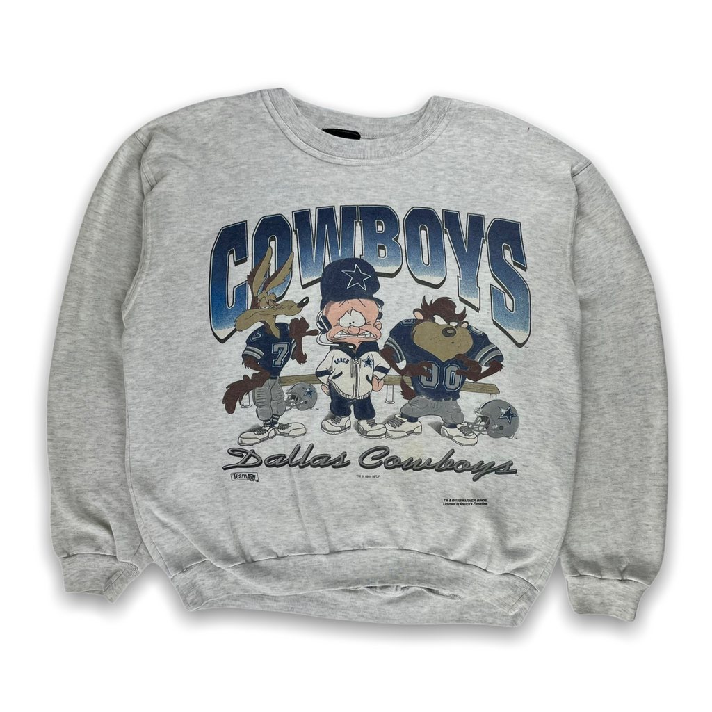 Vintage 90s Looney Tunes Dallas Cowboys Sweatshirt - Restorecph