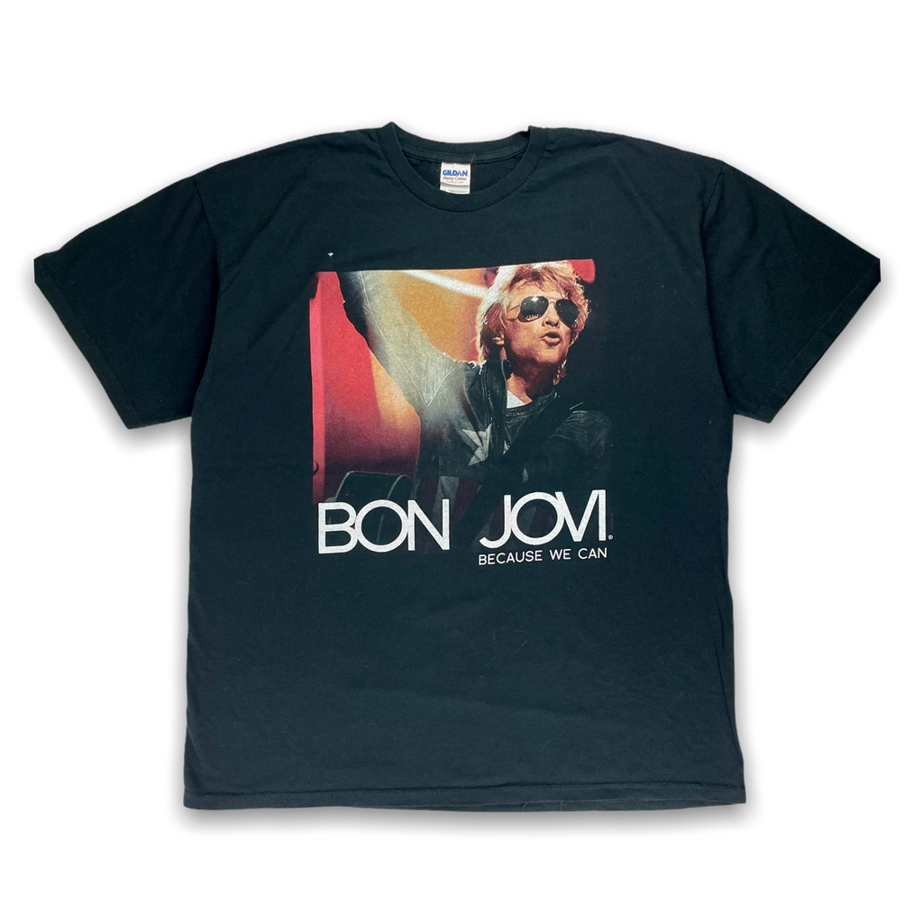 Vintage Bon Jovi, Because We Can Tour T-shirt - Restorecph