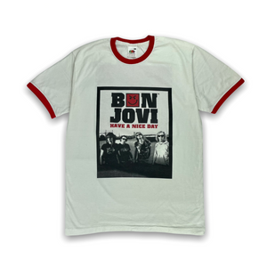 Vintage Bon Jovi, Have A nice Day T-shirt - Restorecph