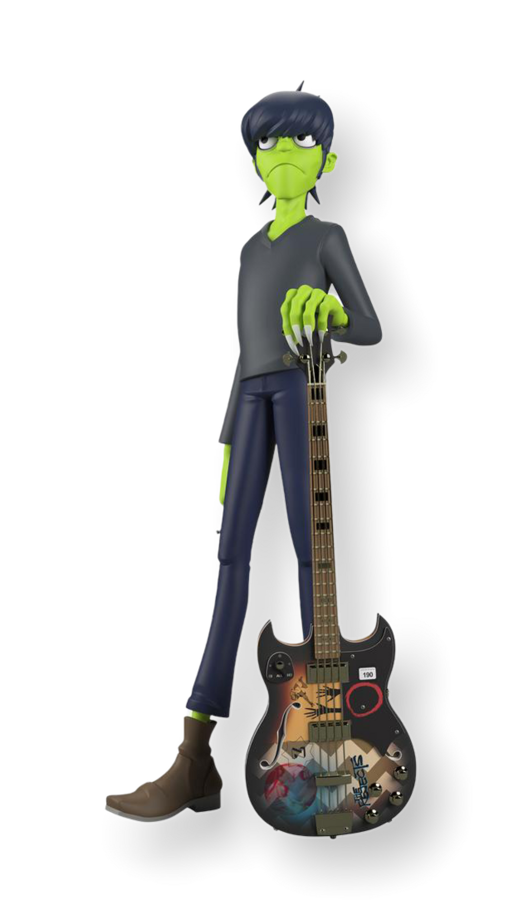 Pr-owned Gorillaz Murdoc Art Toy - Restorecph