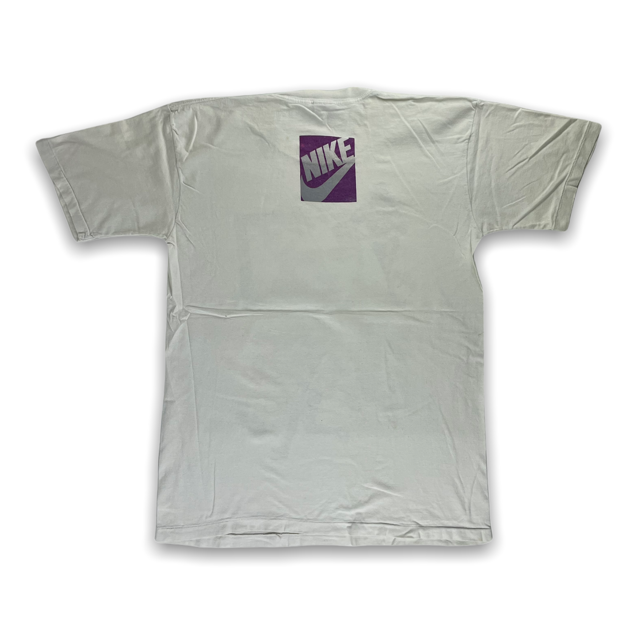 Rare Vintage 80s Nike Grey Tag Andre Agassi T-shirt - Restorecph