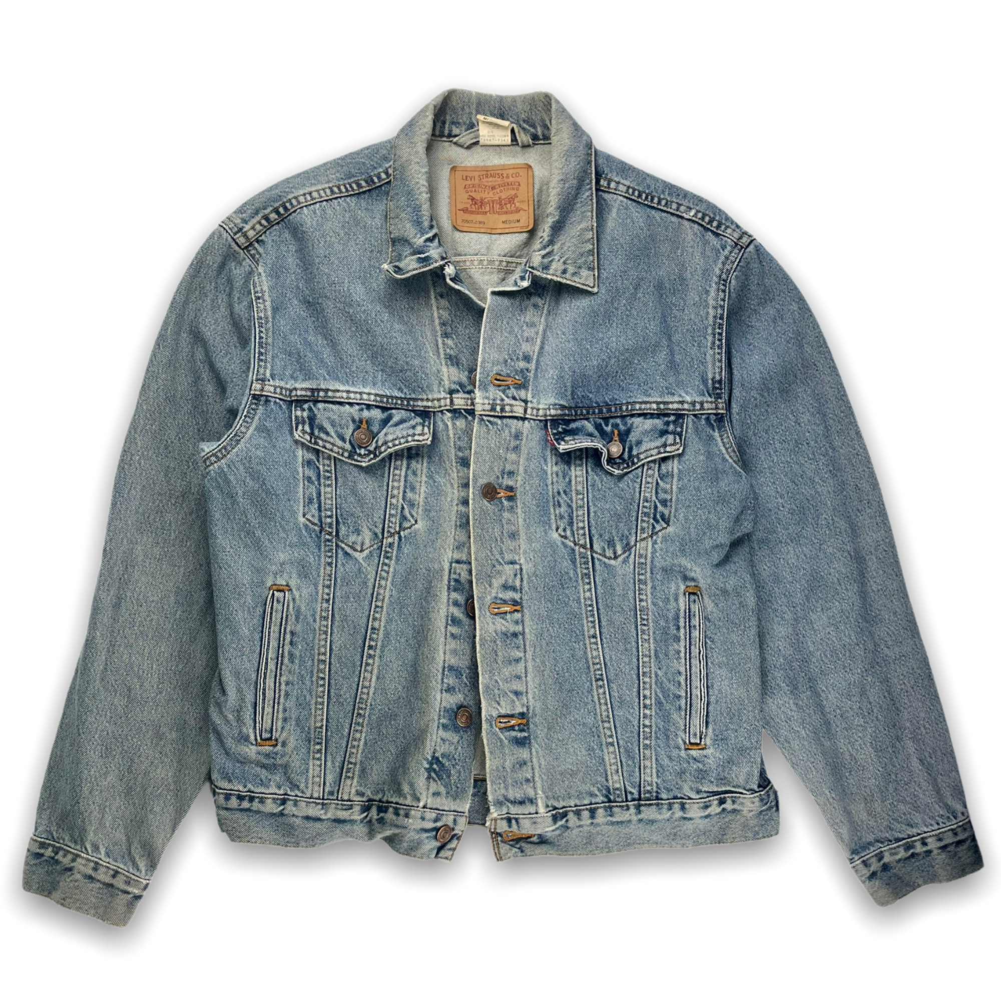 Vintage Levi’s 90s ‘Type III’ 70507 Denim Jacket - Restorecph