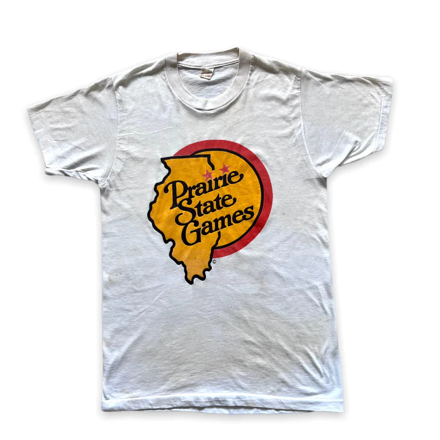 Vintage 80s Prairie State Games T-shirt - Restorecph